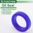 Set of 5 Oil Seal Rotary Shaft Seal 32x45x10mm for Various Models