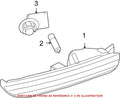 Front Parking Light Bulb Socket 1C0953123C for VW Audi