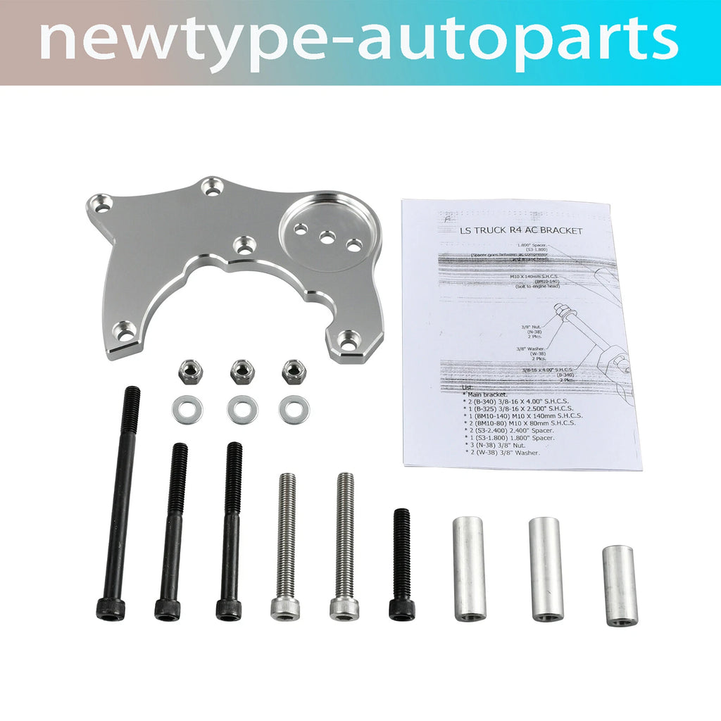 A/C Compressor Bracket for Vortec Truck LQ R4 LS1 LS2 LS3 LS6 (2000–2006)