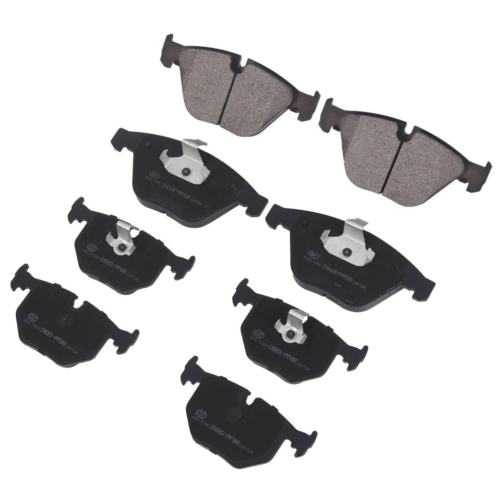 Ceramic Brake Pads for BMW 525i 525xi 528i 530i 530xi 535xi (2001–2010)