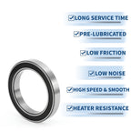 Deep Groove Ball Bearing 75x105x16mm for Scooter Skateboard (6915VV)