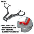 Steering Wheel Cover Trim Frame for BMW F20 F21 Carbon Fiber Pattern Black