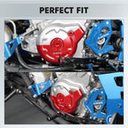 NICECNC Engine Timing Plug + Crankcase Cover Guard for Yamaha Raptor 700 (2006–2023)