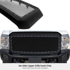 Upper Black Mesh Grille for Ford F-250/350 SD (2011-2016)