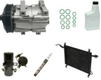 AC Compressor Kit with Condenser Replacement for Holden Captiva (2007-2016)
