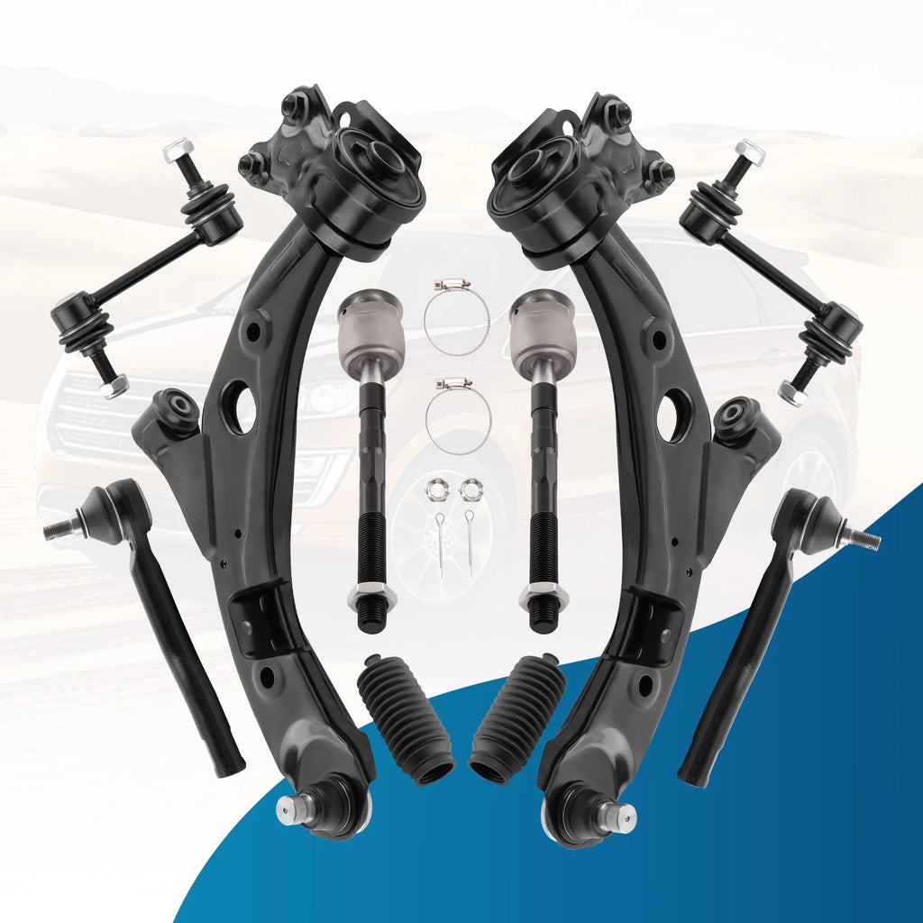 Front Complete Struts & Lower Control Arms for Ford Edge, Lincoln MKX (2011-2014)