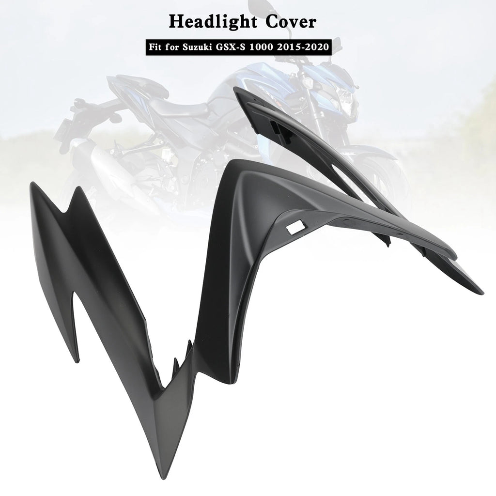 Front Nose Headlight Cover Fairing for Suzuki GSX-S 1000 (2015–2020) Matte Black