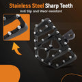 Pair of MX Wide Offroad Foot Pegs for Harley Touring Road King Road Glide