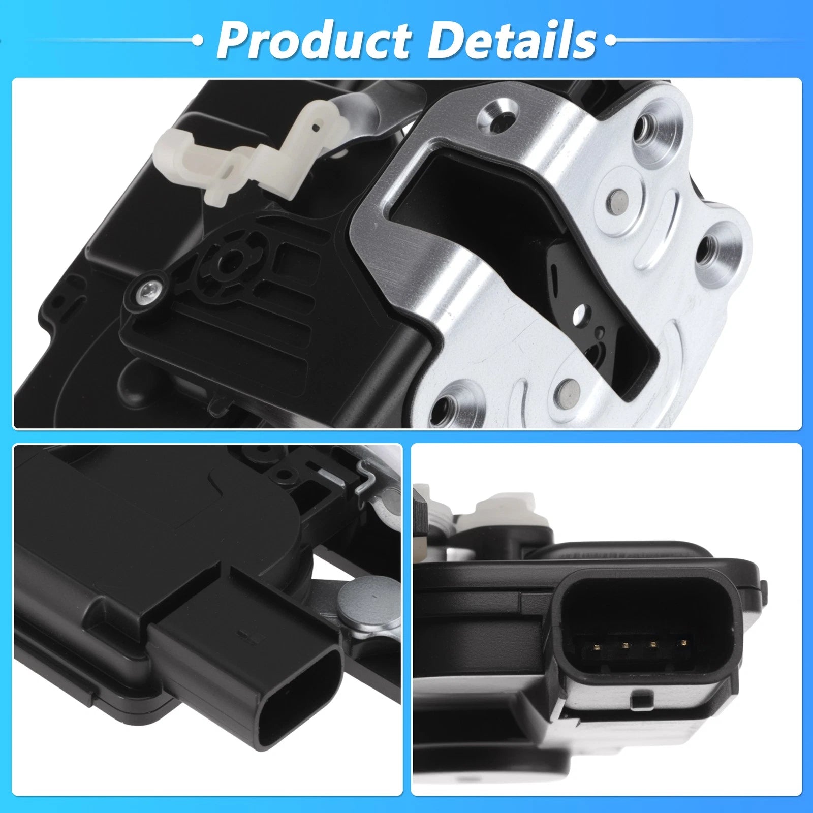 814101S010 Rear Left Power Door Lock Actuator for Hyundai HB20 (2012–2019)