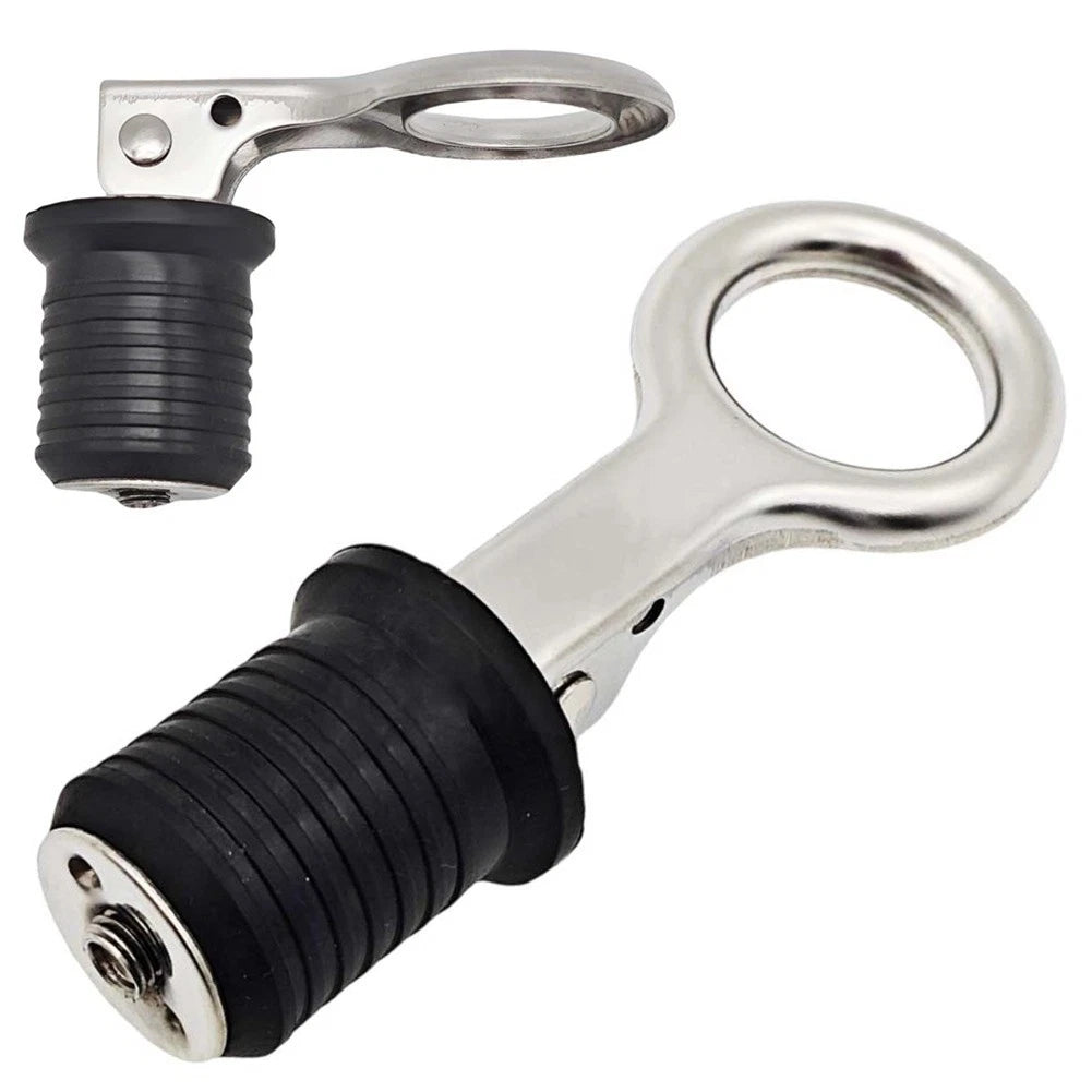 Marine Drain Stopper for 25mm Drain Ports (Stainless Steel Handle)