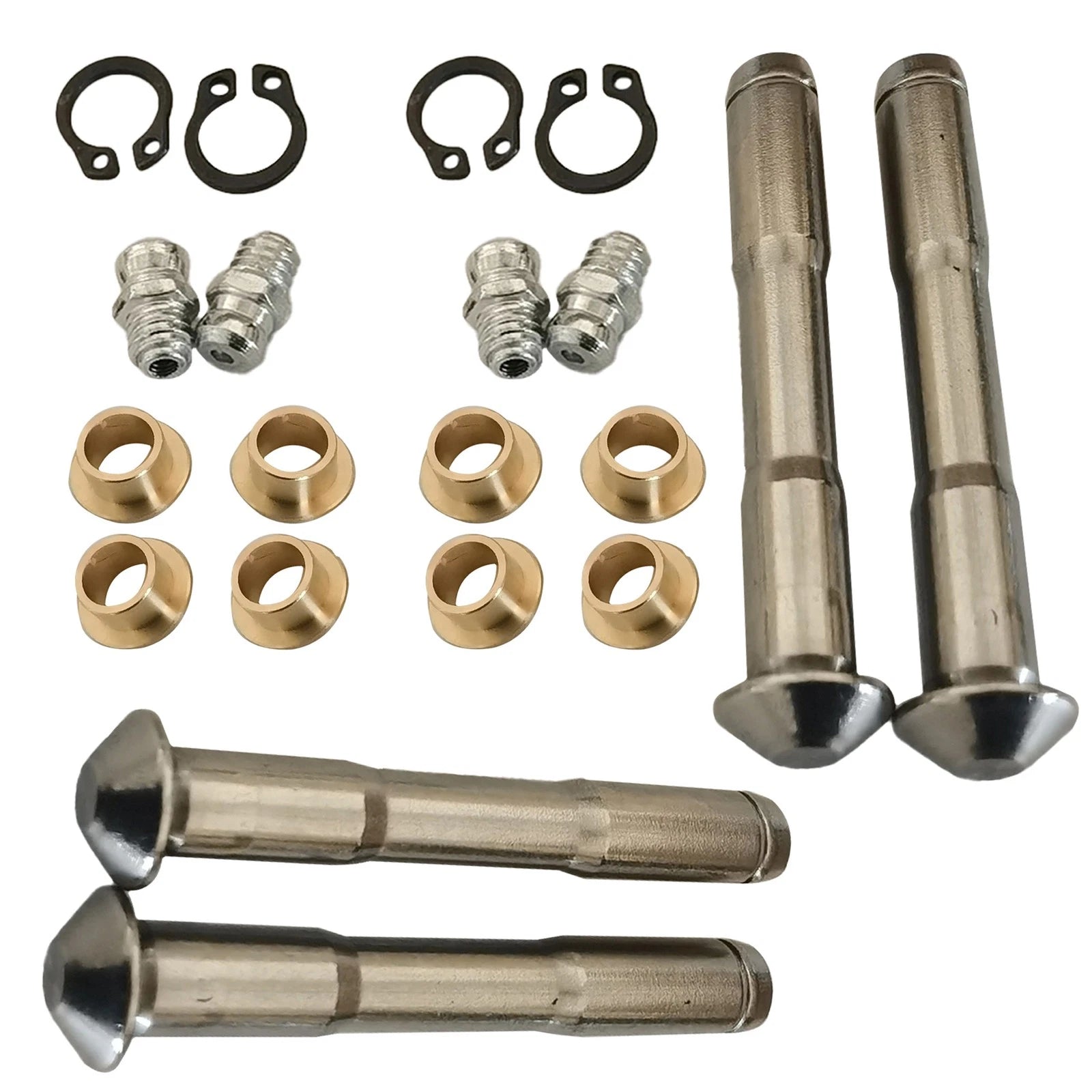 2X Side Cargo Door Hinge Pin & Bushing Repair Kit for Chevy GMC Van (1996–2019) 38455