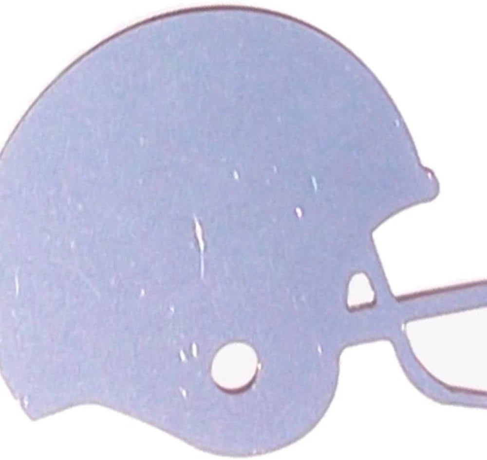 2pc Football Helmet Emblem Replacement for Luxury FX Stainless Steel (—)