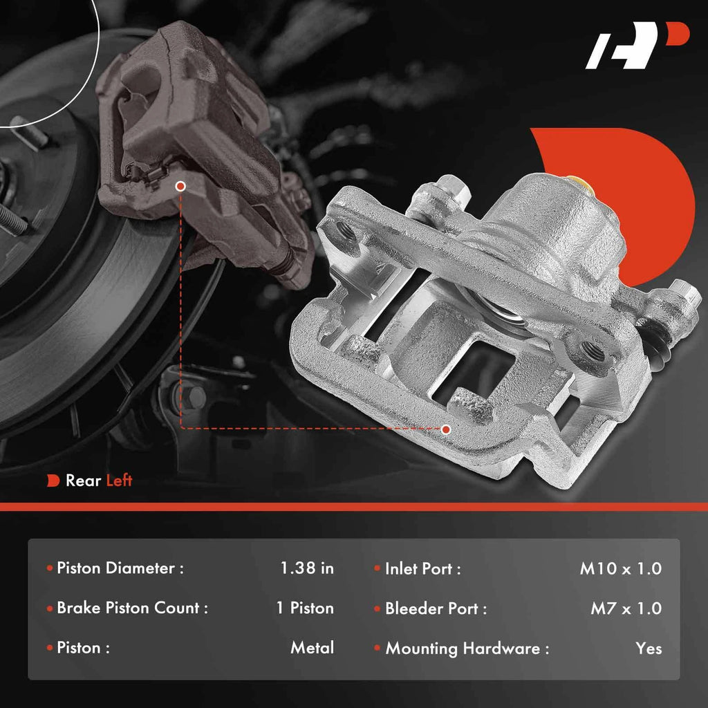 Rear Driver Side Brake Caliper for Nissan Rogue (2008-2013)