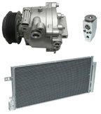 AC Compressor Kit With Condenser Replacement for Chevrolet Sonic 1.4L (2015–2019)