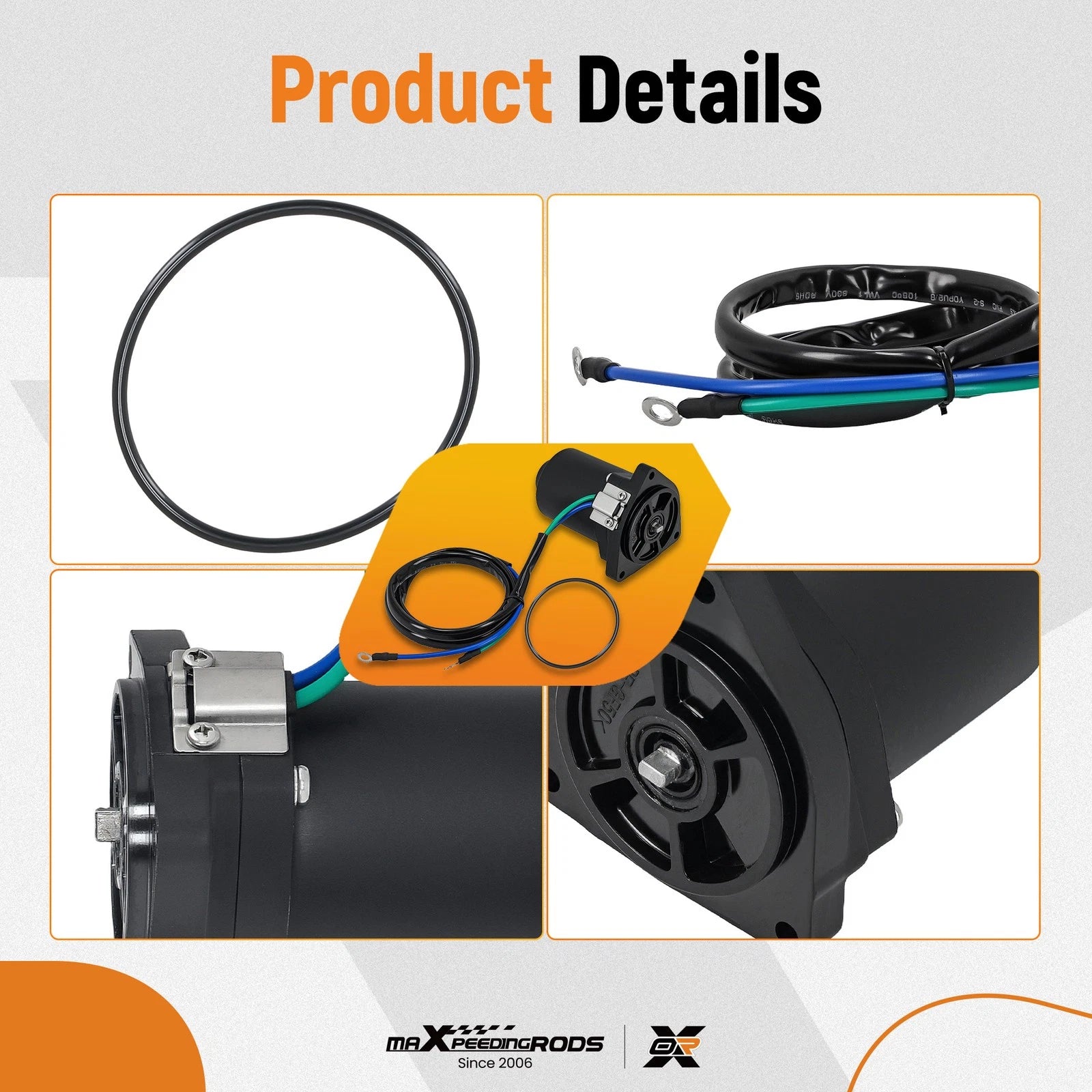 Power Tilt Trim Motor for Yamaha F150 (2013–2015)