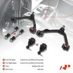 Set of 6 Front Control Arms with Ball Joints for Ford F-150 F-250 (1997–2003)