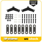 Heavy Duty Steel Tandem Trailer Axle Shackle Kit for Double Eye Springs
