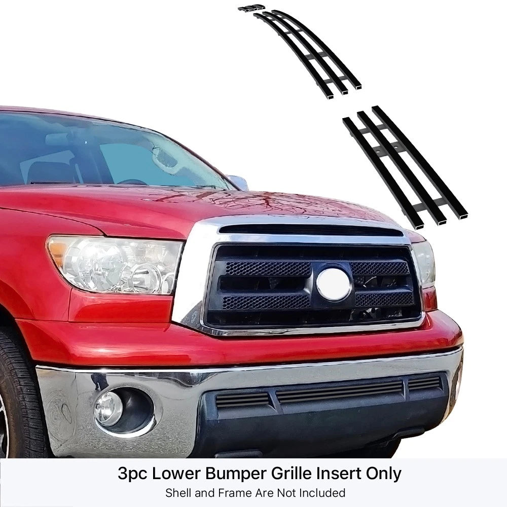 Stainless Black Billet Grille Insert for Toyota Tundra (2010-2013)