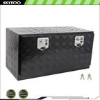2X 36"x 17"x 18" Multifunctional Storage Tool Box for Truck Black
