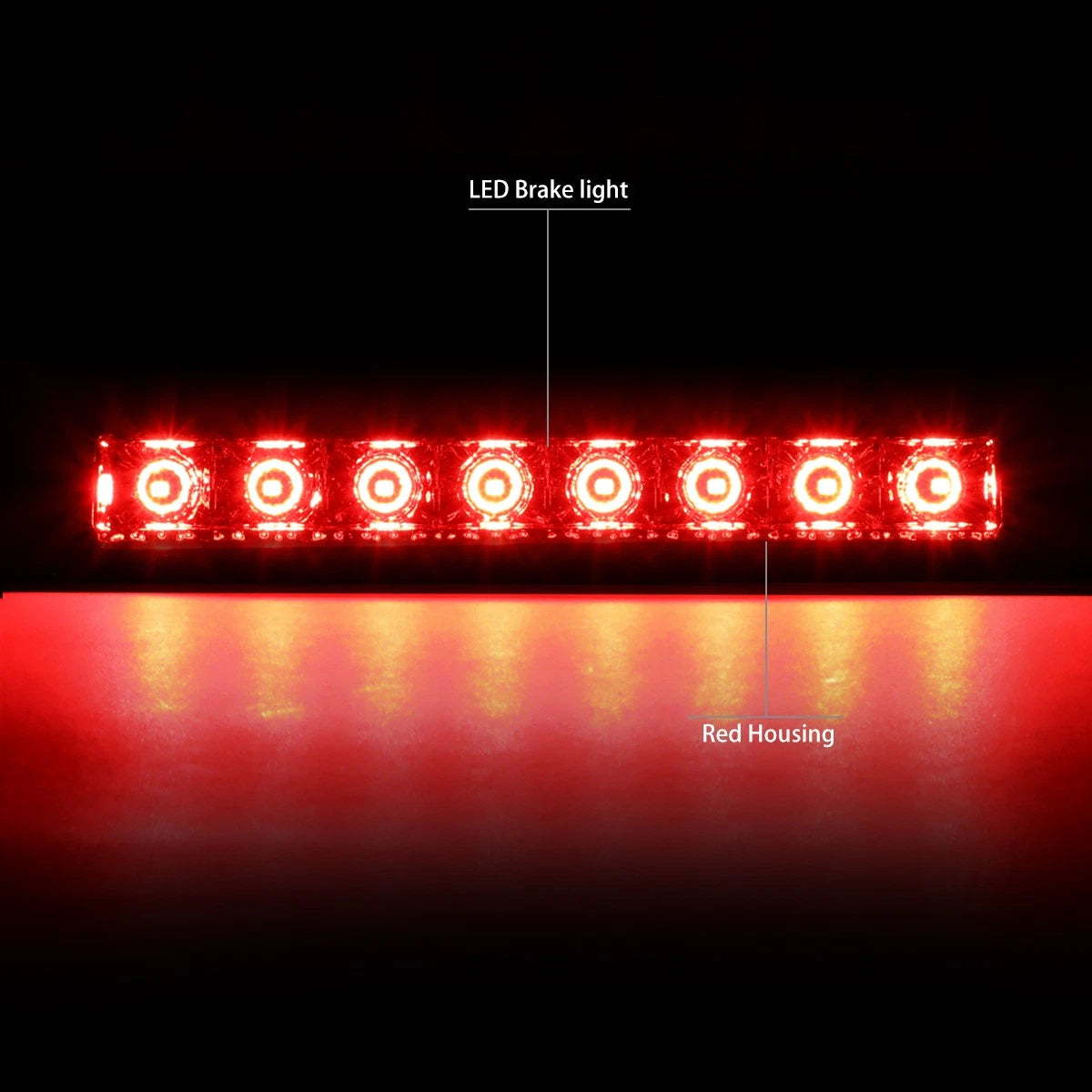 Full LED Third Tail Brake Light for Jeep Patriot (2007–2017)