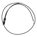 Front Hood Release Cable for Nissan 370Z (2009–2020) 656201EA1A Black ABS