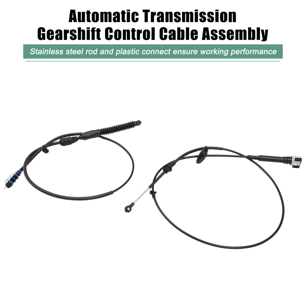 Set of 2 Auto Transmission Control Lever Cables for Chevrolet Suburban (No.88967321)