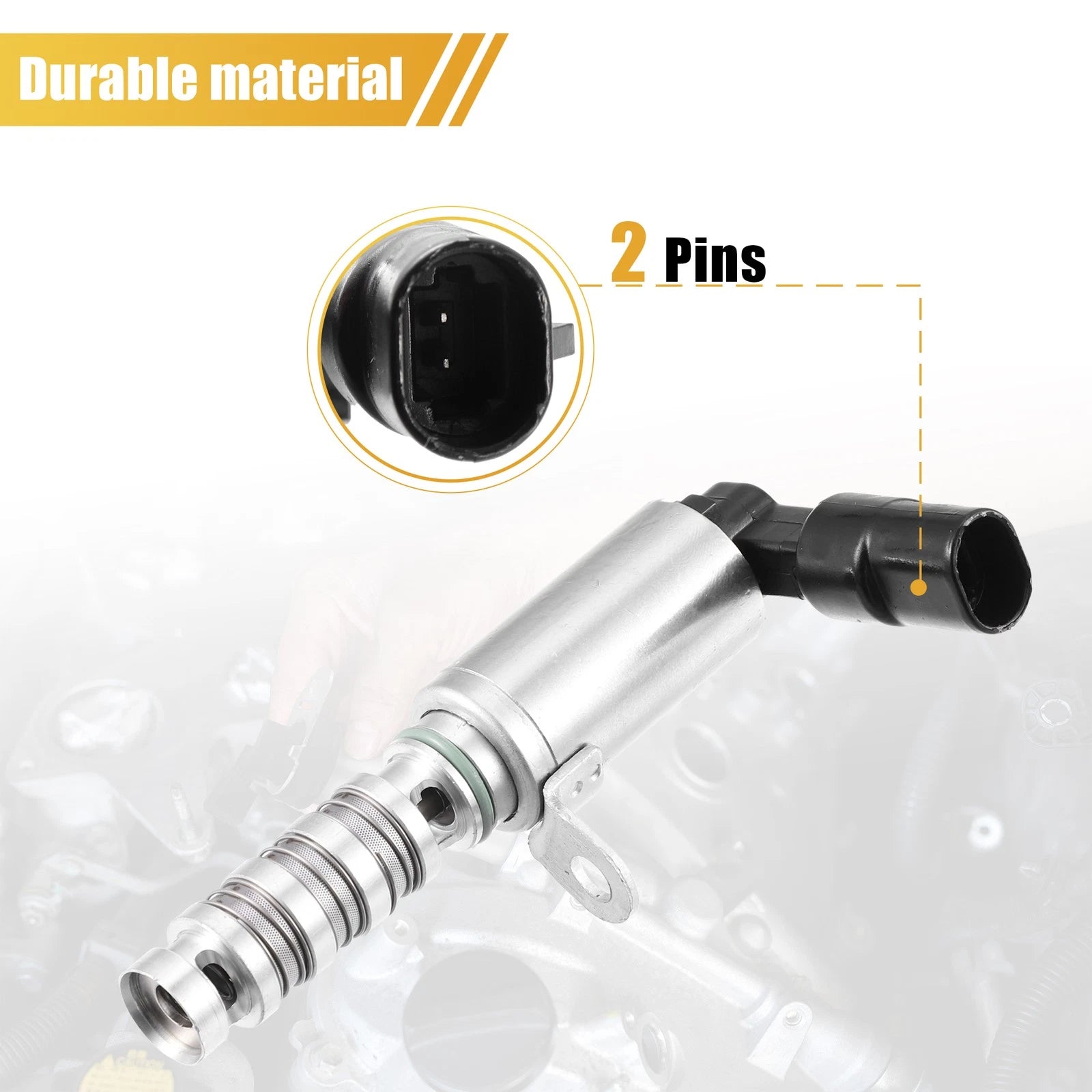 24375-2E100 Engine Variable Valve Timing Control Solenoid for Hyundai Elantra (2011–2016)
