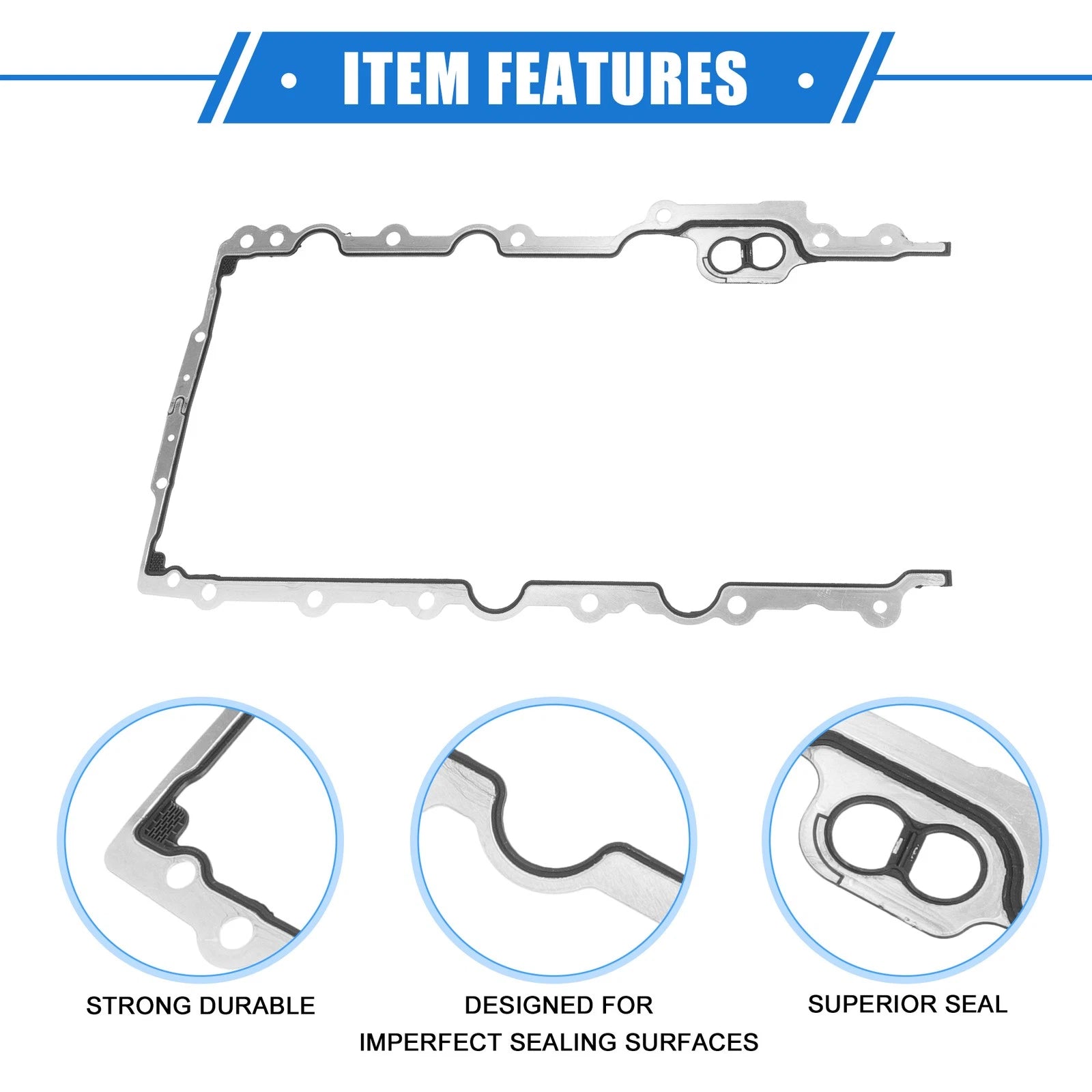 Oil Pan Gasket for Chrysler (2005–2009) 3200200, 716058202173
