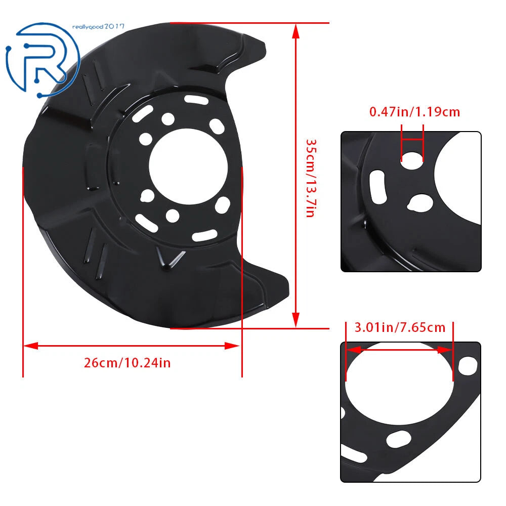 Front Brake Backing Panel Dust Shield for Subaru Impreza (2008-2016)