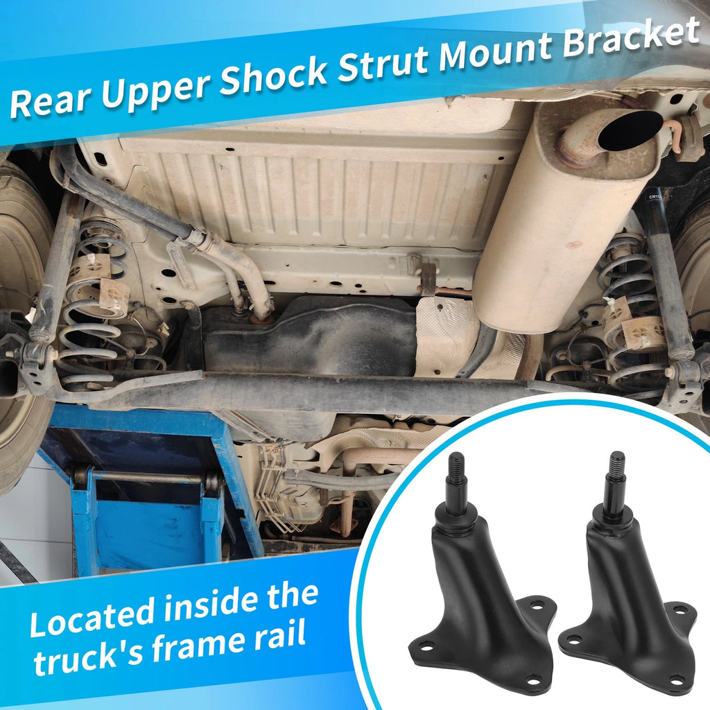 Rear Upper Shock Mount Bracket for Ford F100 F-150 F-250 F-350 Bronco (No.924-407)