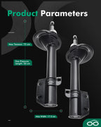 Rear Shocks Struts for Subaru Legacy (1995–1999)