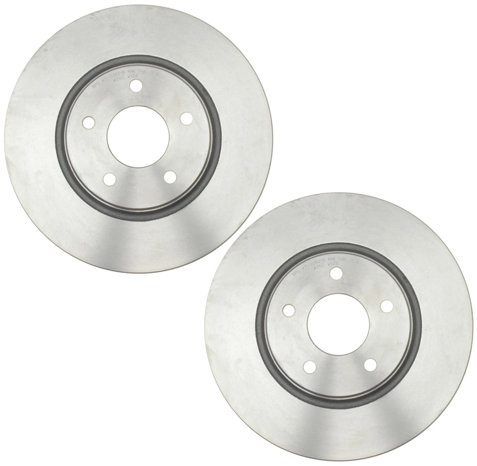 Set of 2 Front Disc Brake Rotors for Chevy HHR SS (2006–2010)