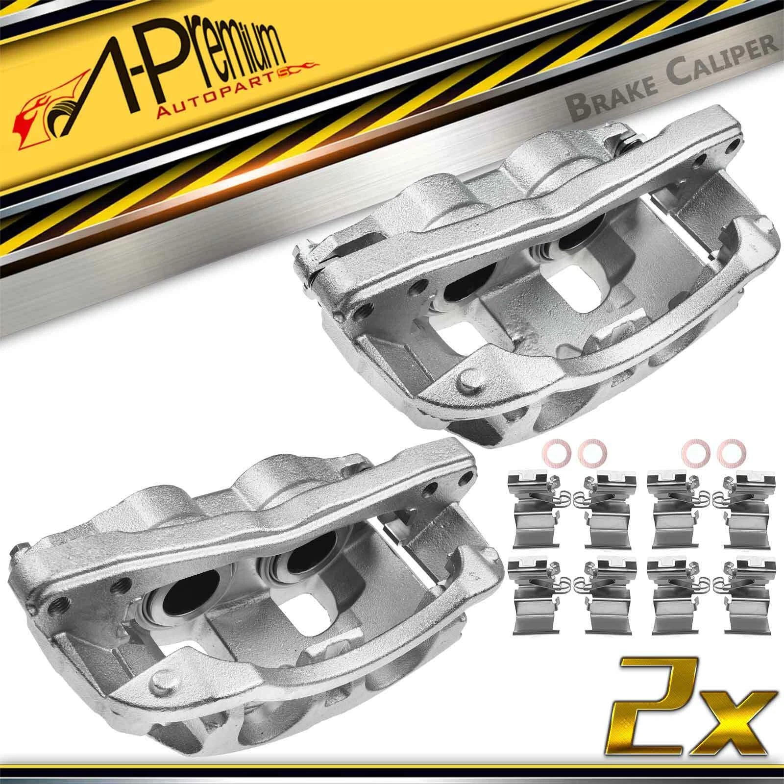 Pair Front Brake Calipers for Ford F-450 Super Duty F-550 Super Duty (2008–2016)