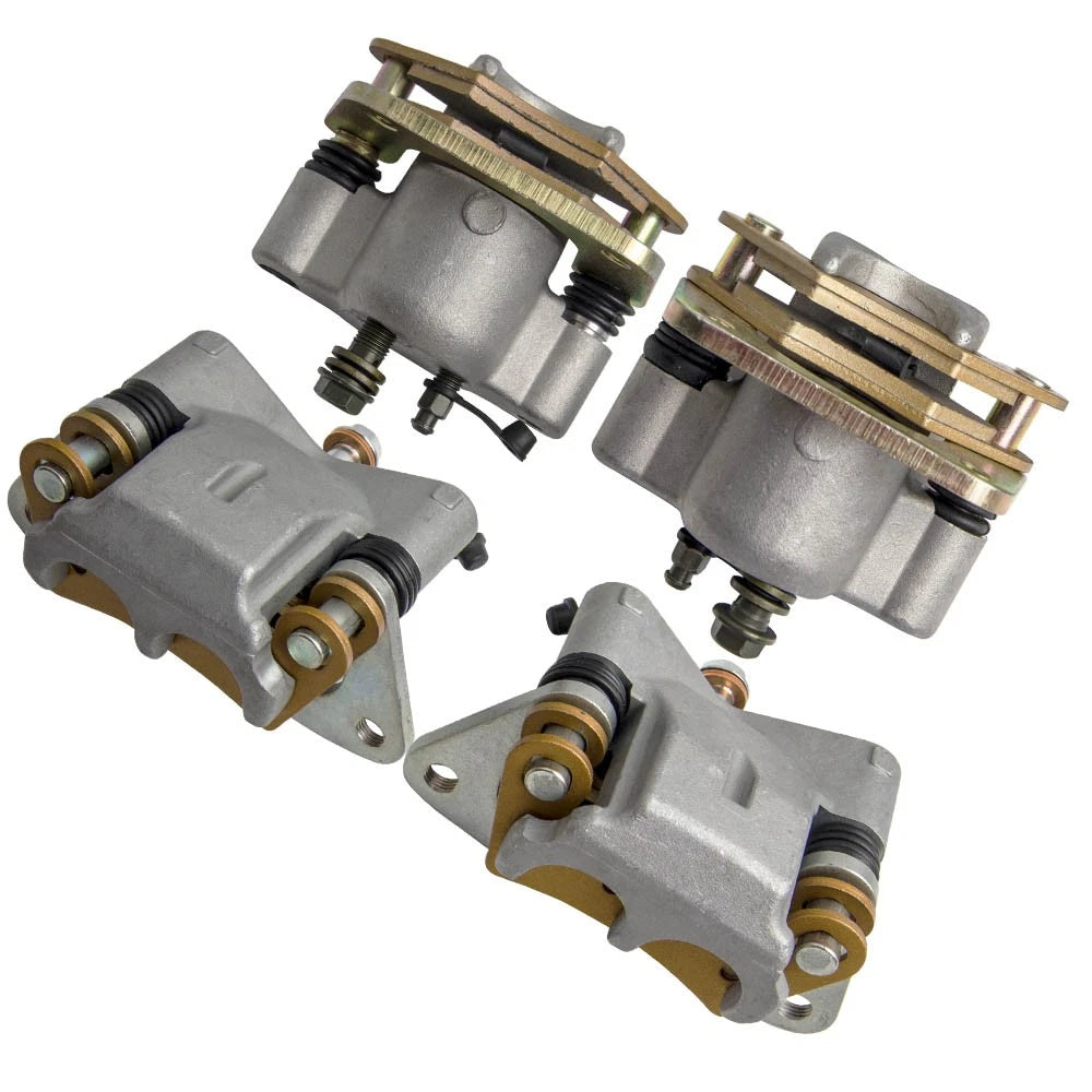 Set of 2 Rear & Front Brake Calipers for Polaris ATV RZR 800 (2008–2014) 1911545