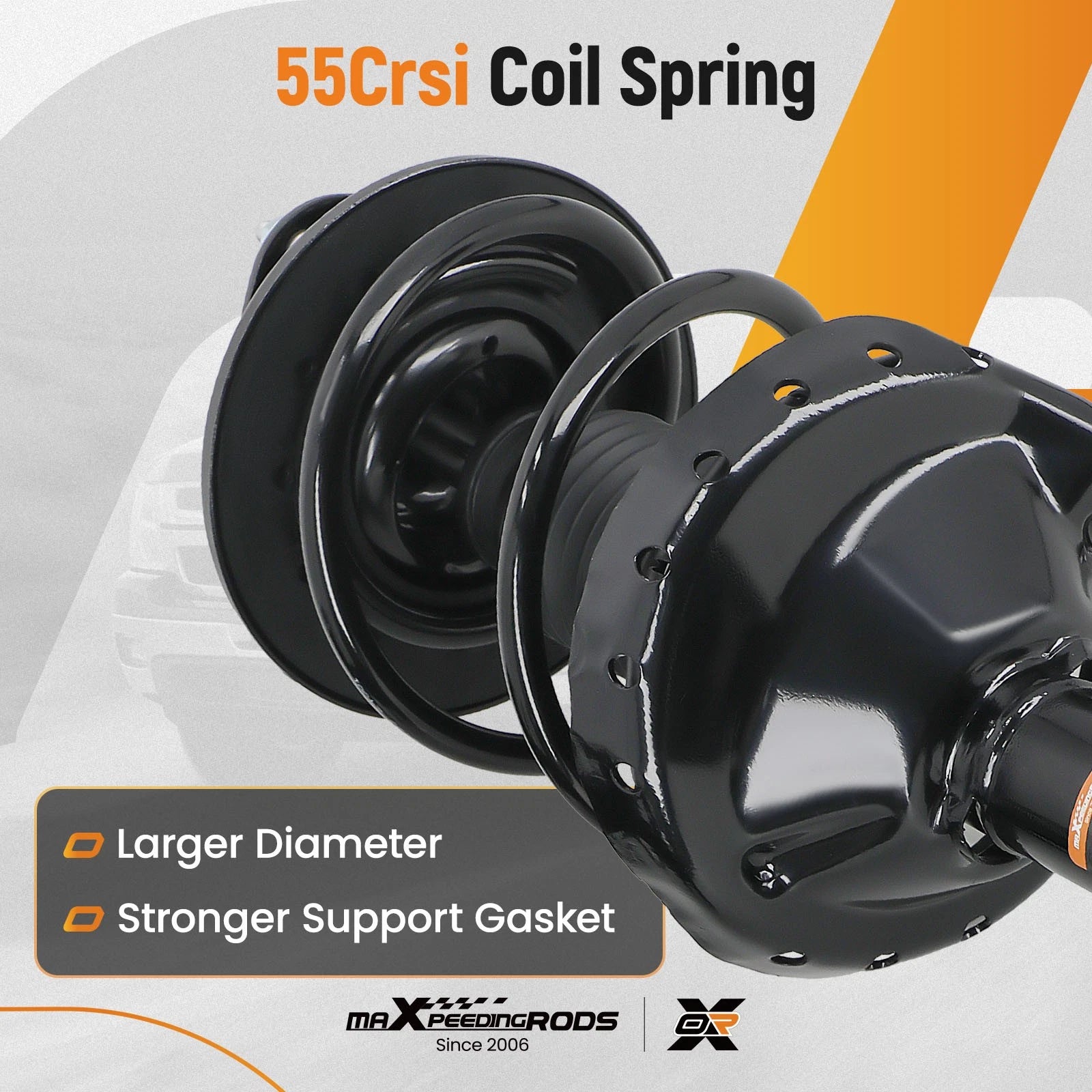 Pair Front Struts Coil Spring Assembly for Subaru Impreza (2008-2011)