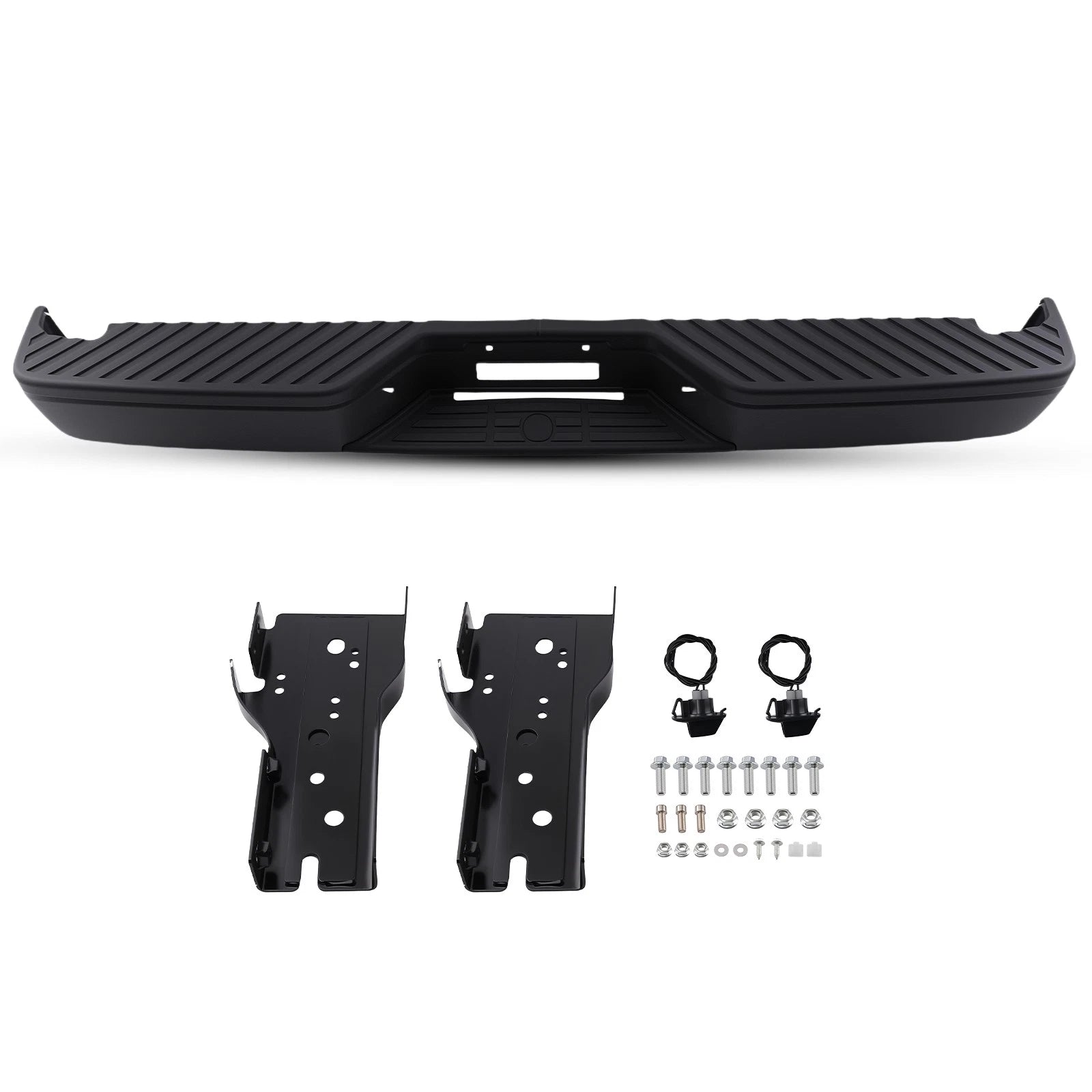Rear Bumper Assembly Black for Nissan Titan (2004–2015) NI1103117