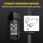 Front Passenger Window Regulator with Motor for Lincoln Mark LT (2011–2014)