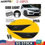 2X Switchback LED Side Marker Light Signal DRL for Honda Civic (2016–2023)