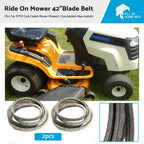 2X Deck Belt for Rover MTD Cub Cadet 42" Cut Mower (954-04060, 754-04060)