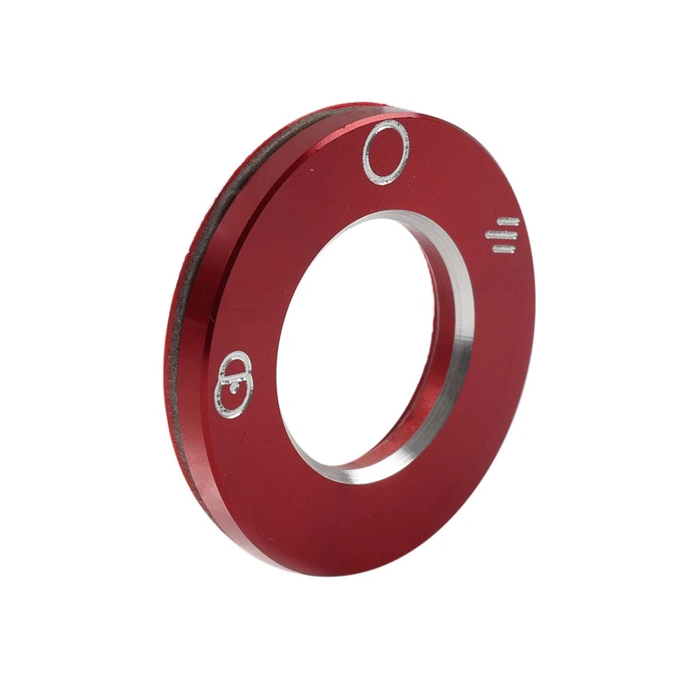 Ignition Switch Lock Trim Ring Cover Red for Vespa LX LXV S ET4 GTS GTV (2006–2023)