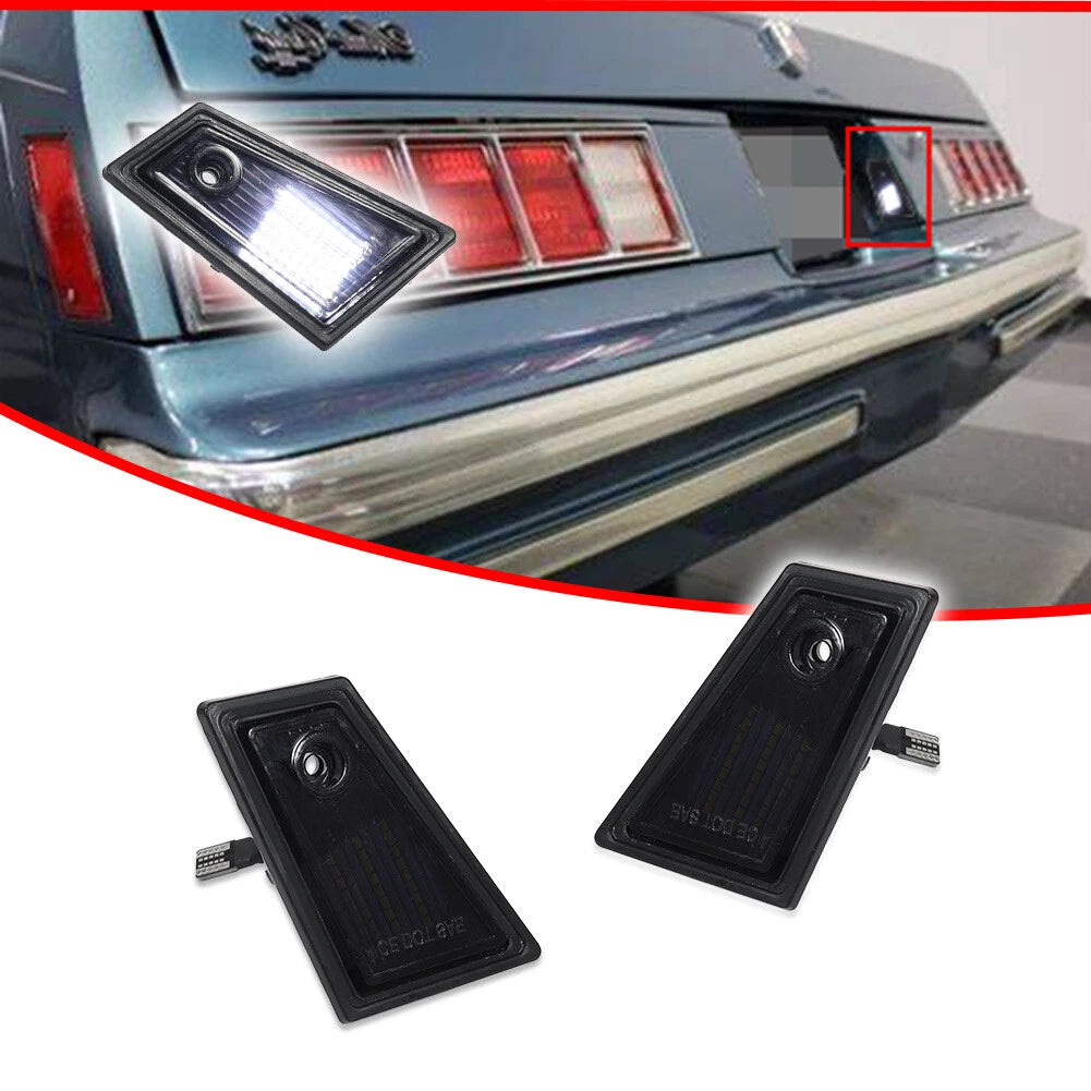 Set of 2 LED License Plate Lights for Monte Carlo (79–88)