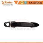 Set of 2 Door Handles for Hyundai Elantra (2006–2010) Black Exterior