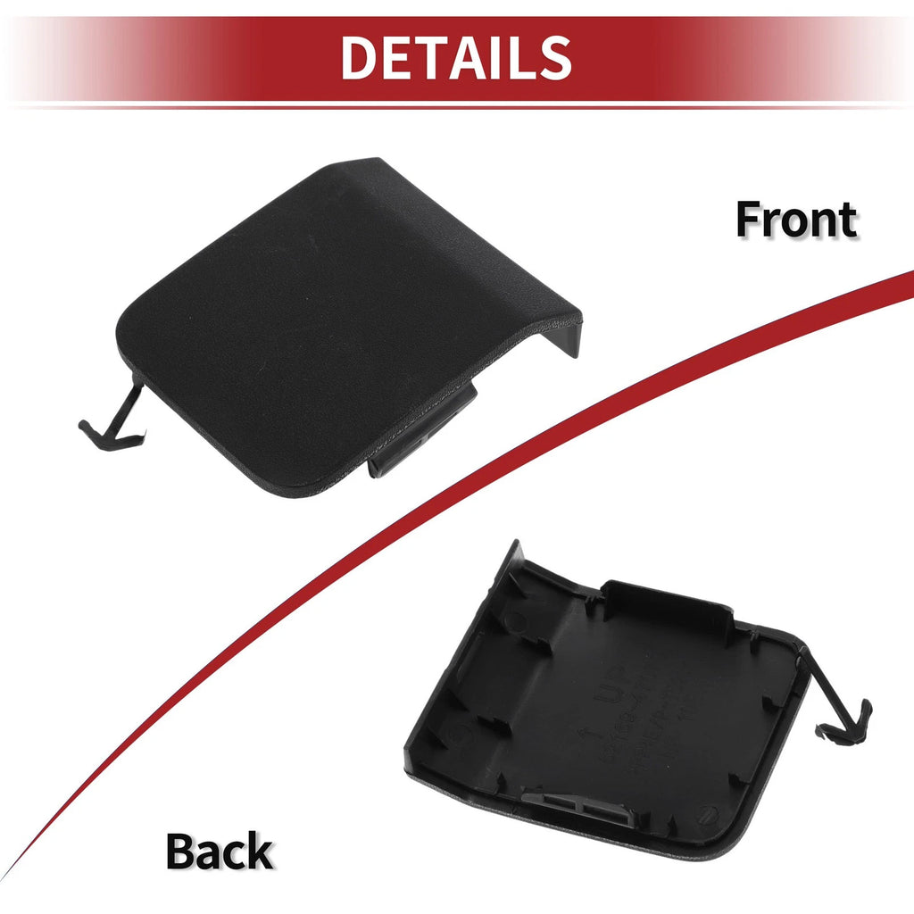 Rear Tow Hook Cover Cap for Toyota Prius (2021–2022) No. 5216947070 Black