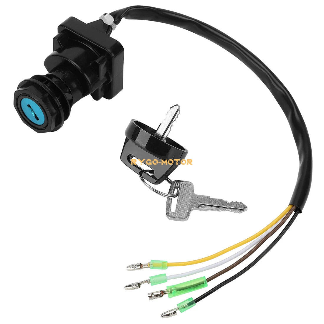 Ignition Key Switch for Kawasaki Bayou 220 KLF220 (1988–1995) 27005-1131