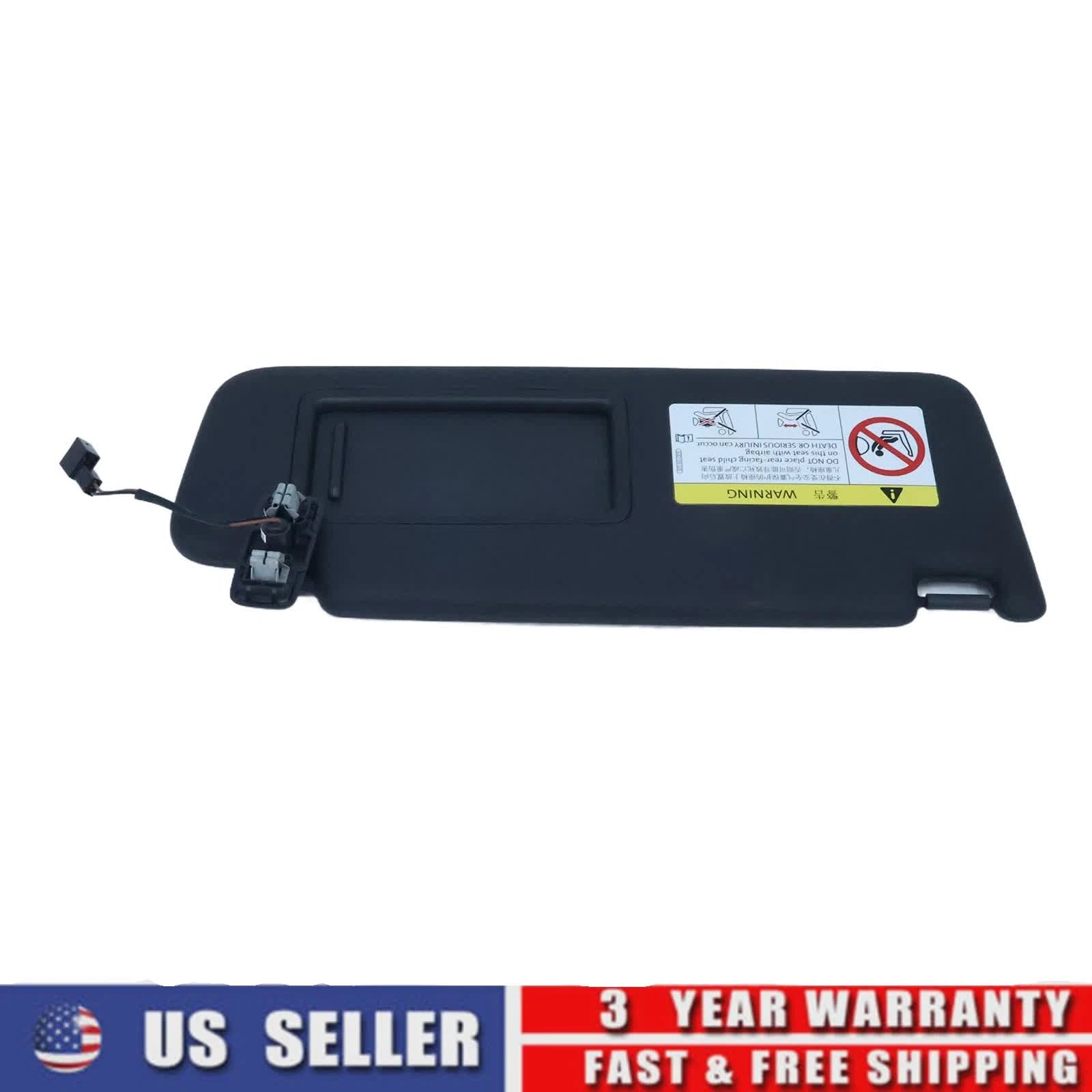 Sun Visor Panel for VW Jetta Golf Passat CC T-Roc T-Cross (2010–2023)