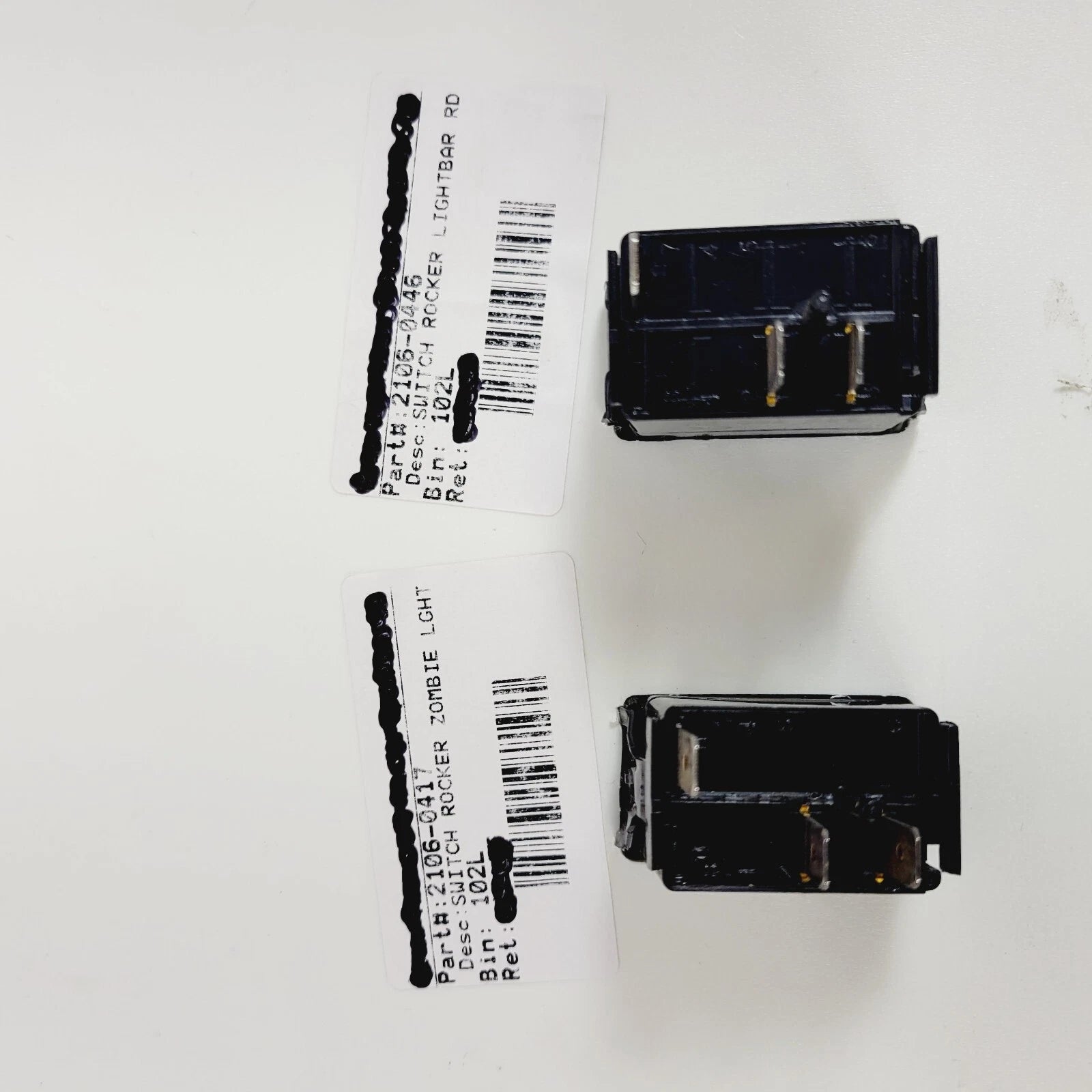 Rocker Switch for Moose Utility Zombie Light & LED Light Bar (2106-0417, 2106-0446)