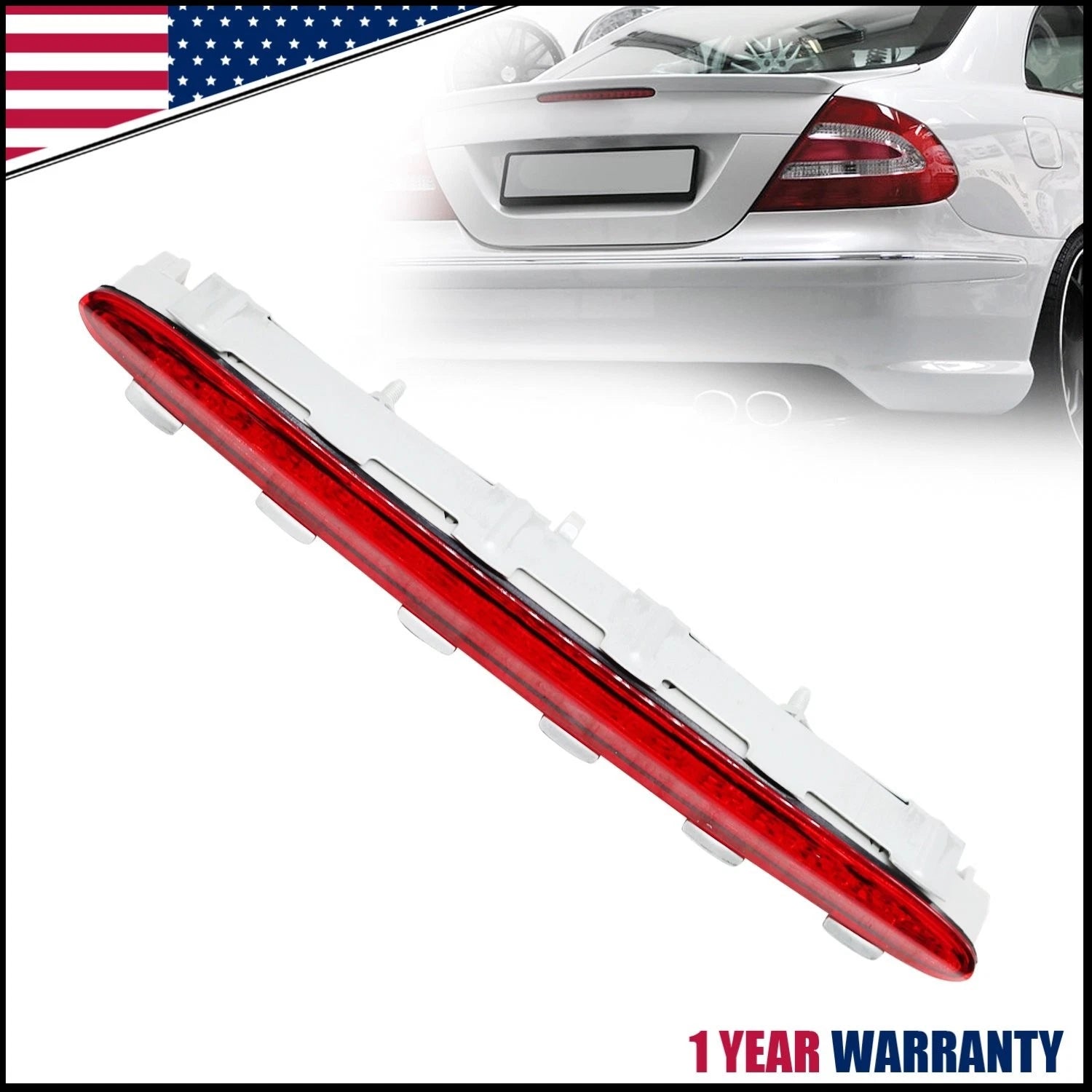 LED Third Brake Light for Mercedes Benz CLK W209 (2002–2009) 2098201056