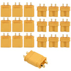 20pcs XT30 Connectors for RC Boat Chargers (Lipo Battery Wiring)