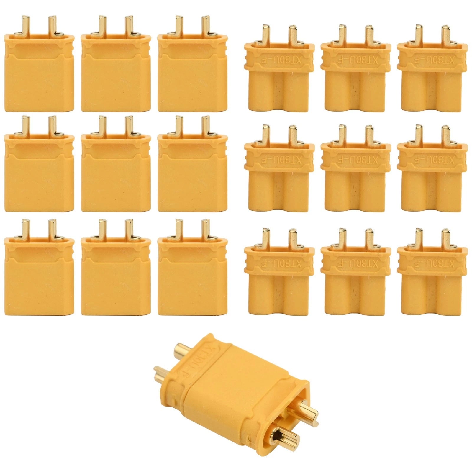 20pcs XT30 Connectors for RC Boat Chargers (Lipo Battery Wiring)