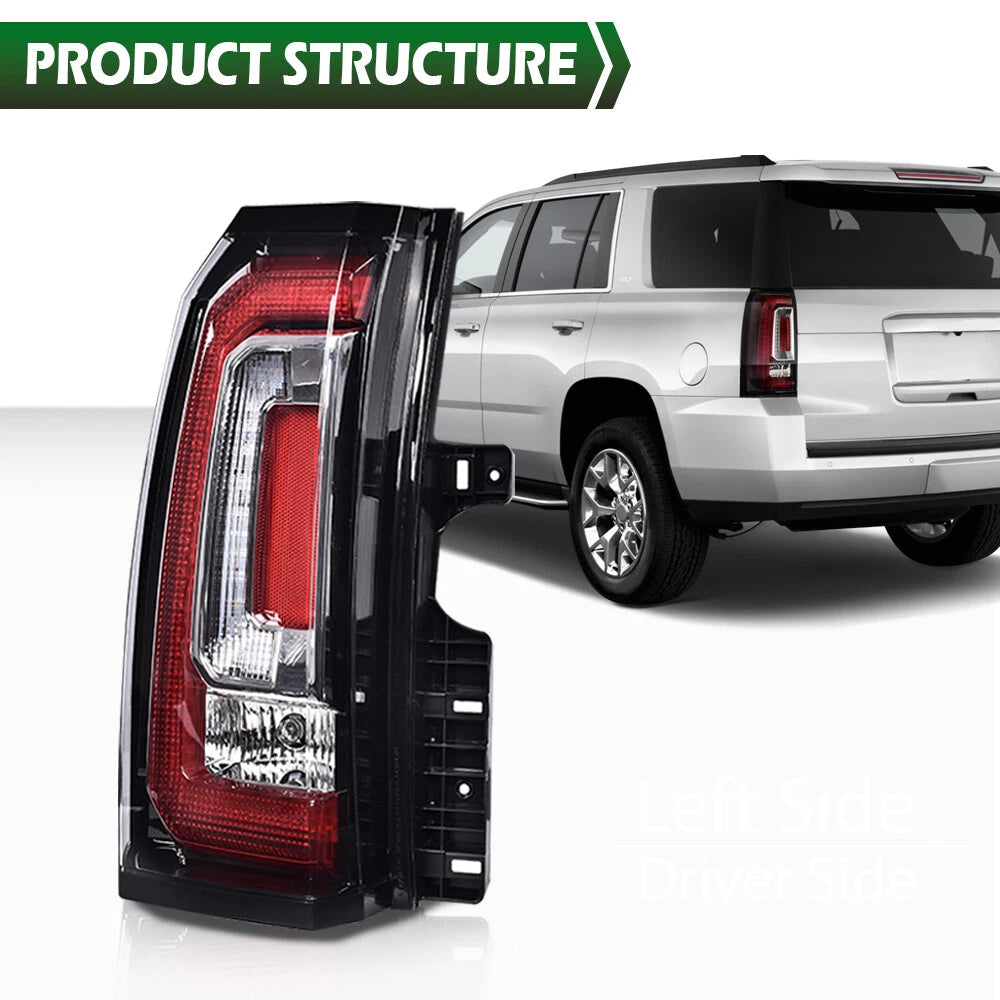 Left Driver Side Tail Light for GMC Yukon XL (2015–2020)